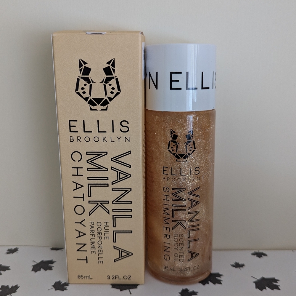 Ellis Brooklyn Vanilla Milk Shimmering Scented Body Oil